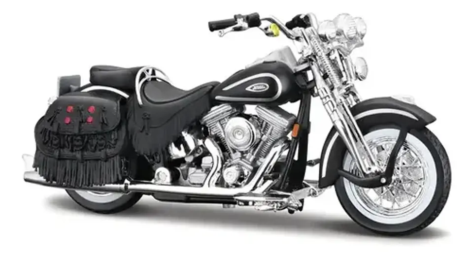 Harley-davidson 1:18 Scale Diecast Motorcycle Series Set 7