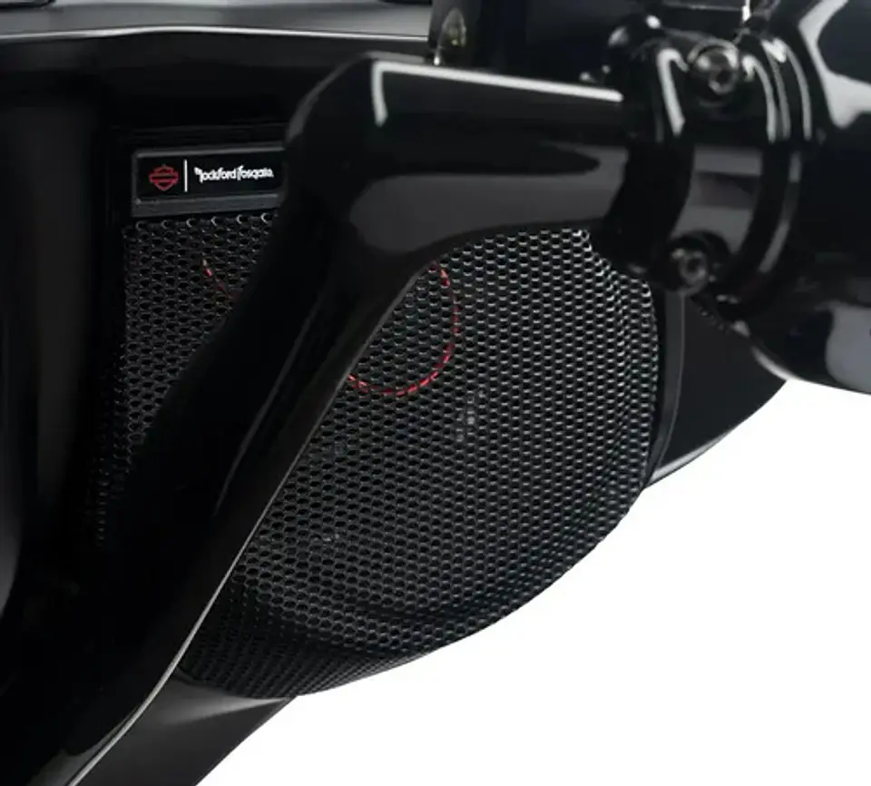Harley-davidson Street Glide Audio Rockford Fosgate Stage 3 2