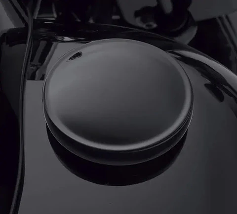 Harley-davidson Black Custom Fuel Cap