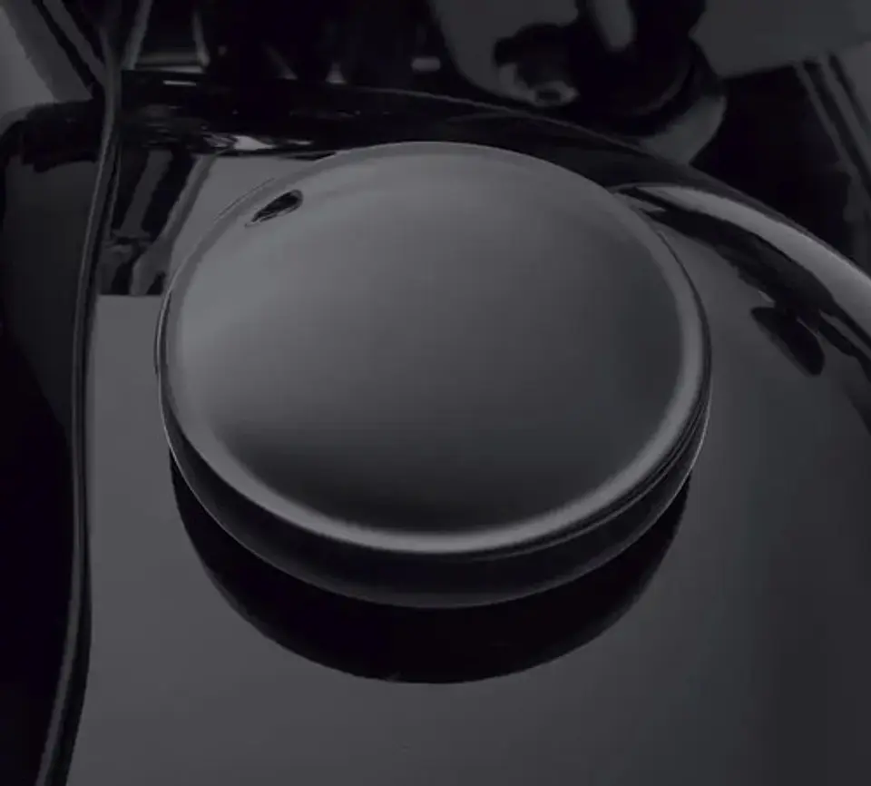 Harley-davidson Black Custom Fuel Cap 2