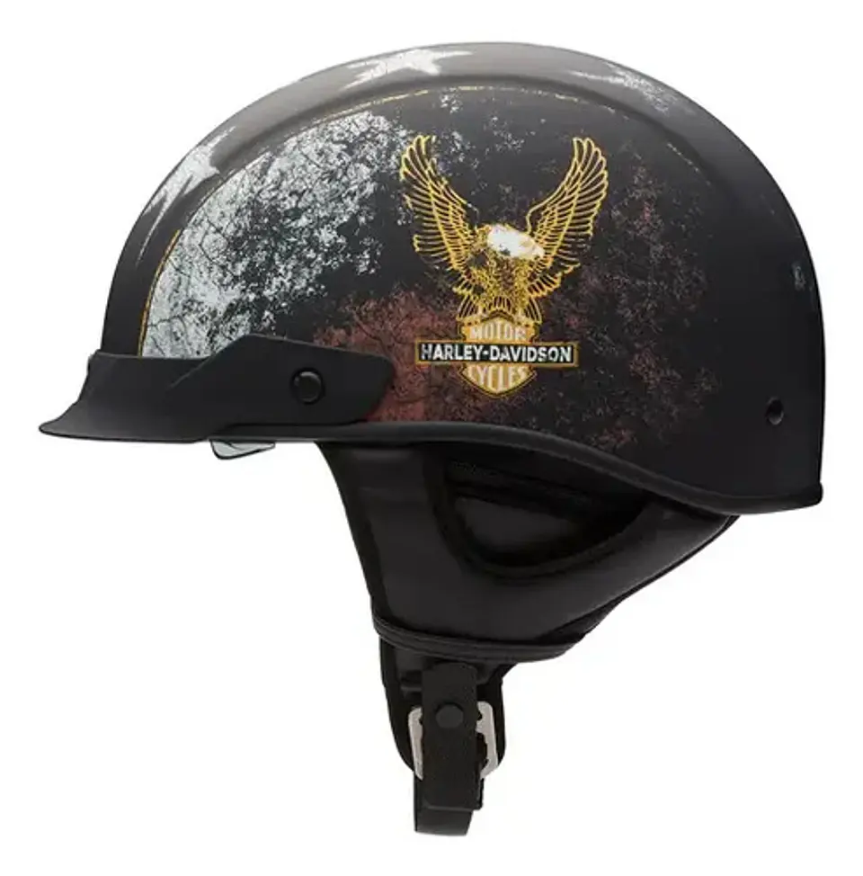 Harley-davidson Busby Ultra-light Sun Shield J03 1/2 Helmet 3