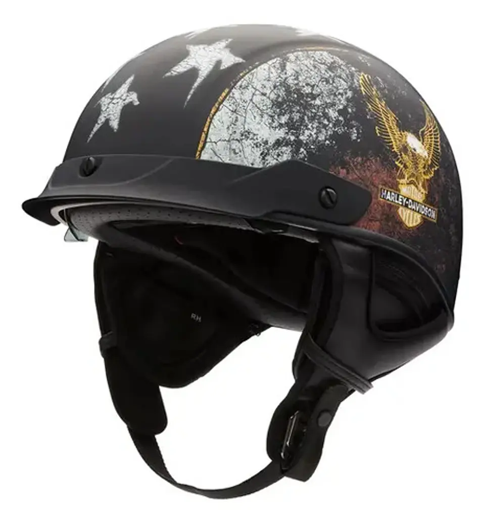 Harley-davidson Busby Ultra-light Sun Shield J03 1/2 Helmet 4
