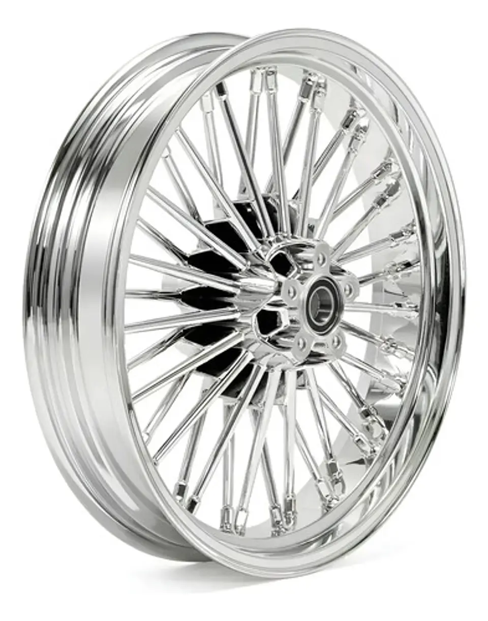 Fat Spoke Front Wheel 18 X 3,5 Para Harley-davidson Softail 1