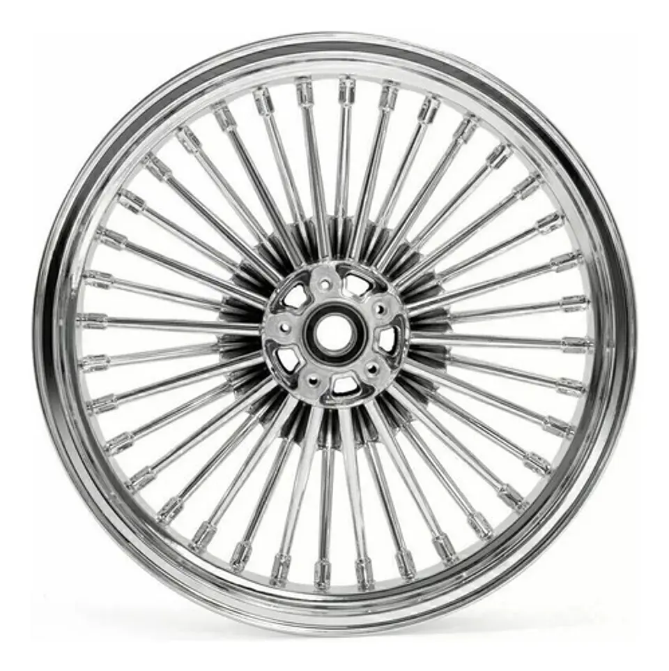 Fat Spoke Front Wheel 18 X 3,5 Para Harley-davidson Softail 2