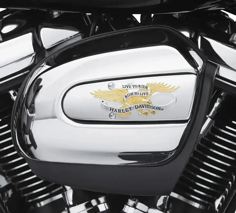 Acabamento Cromado Filtro Ar Harley-davidson Touring 2017+ 1