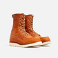 Red Wings Shoes Heritage Classic Moc Men 8 Pol. Boot Leather - Thumbnail 1