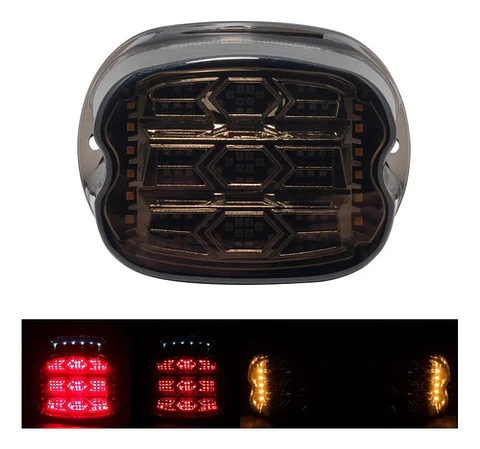 Hogworkz Luminz Led Taillight + Plate Light & Signals Harley
