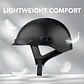 2025 Sena Cavalry 2 Mesh Intercom Enabled Half Helmet - Thumbnail 5