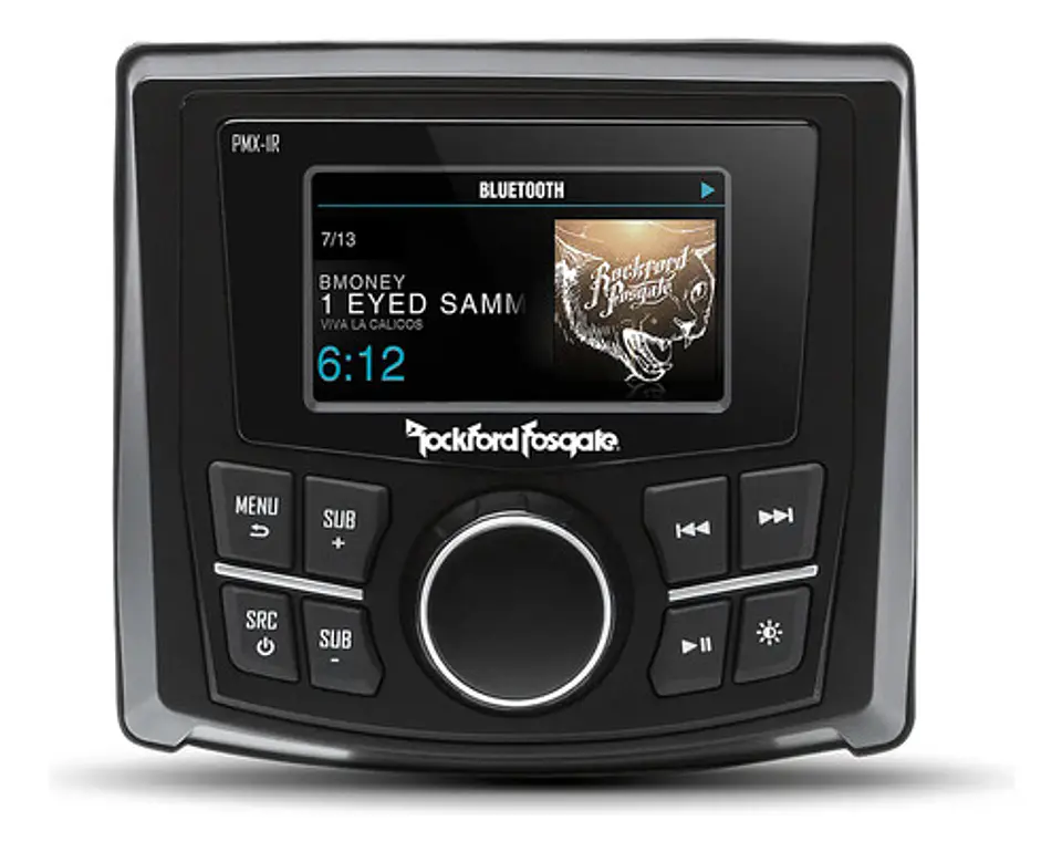 Rockford Fosgate Punch Marine Full Function Wired Remote 2.7 1