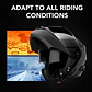 Sena Outrush R Helmet Bluetooth Modular - Thumbnail 14