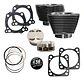 S&s Cycle 136 Pol. Cylinder Kit For Harley-davidson M8 2017+ - Thumbnail 1
