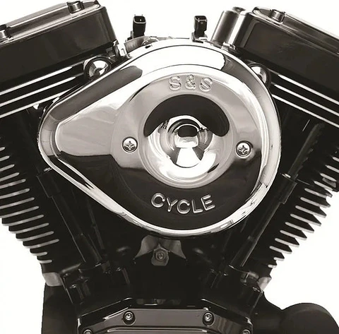 S&s Cycle Teardrop Chrome Stealth Air Cleaner 170-0528