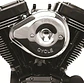 S&s Cycle Teardrop Chrome Stealth Air Cleaner 170-0528 - Thumbnail 2