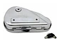 V-twin Oval Right Side Chrome Tool Box For Harley Davidson - Thumbnail 2
