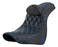 Saddlemen Pro Series Gripper Seat With Back Rest For Harley - Thumbnail 4