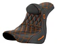 Saddlemen Pro Series Gripper Seat With Back Rest For Harley - Thumbnail 7