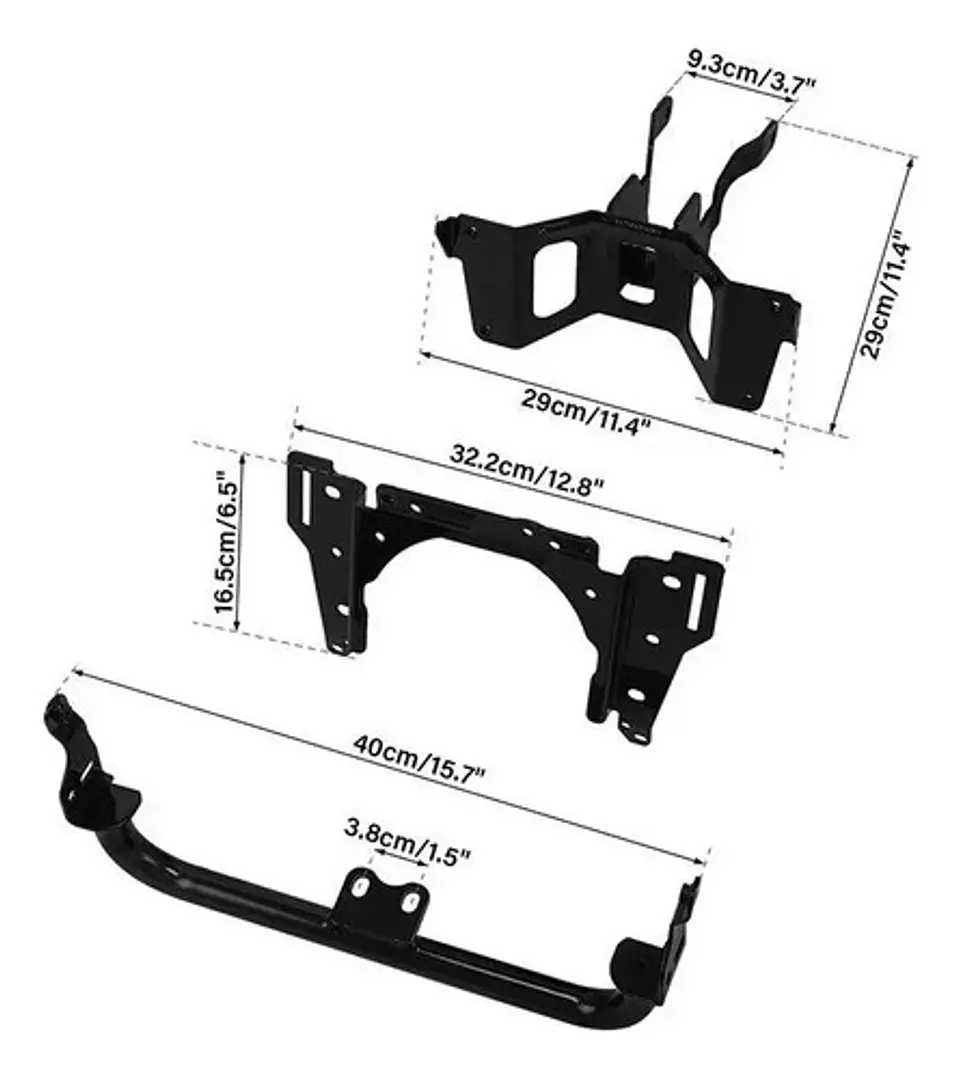 Tcmt Fairing Bracket Mount Harley-davidson Low Rider S 6