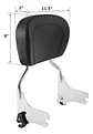 Tcmt Backrest Sissy Bar For Harley-davidson Touring 97-08 - Thumbnail 5
