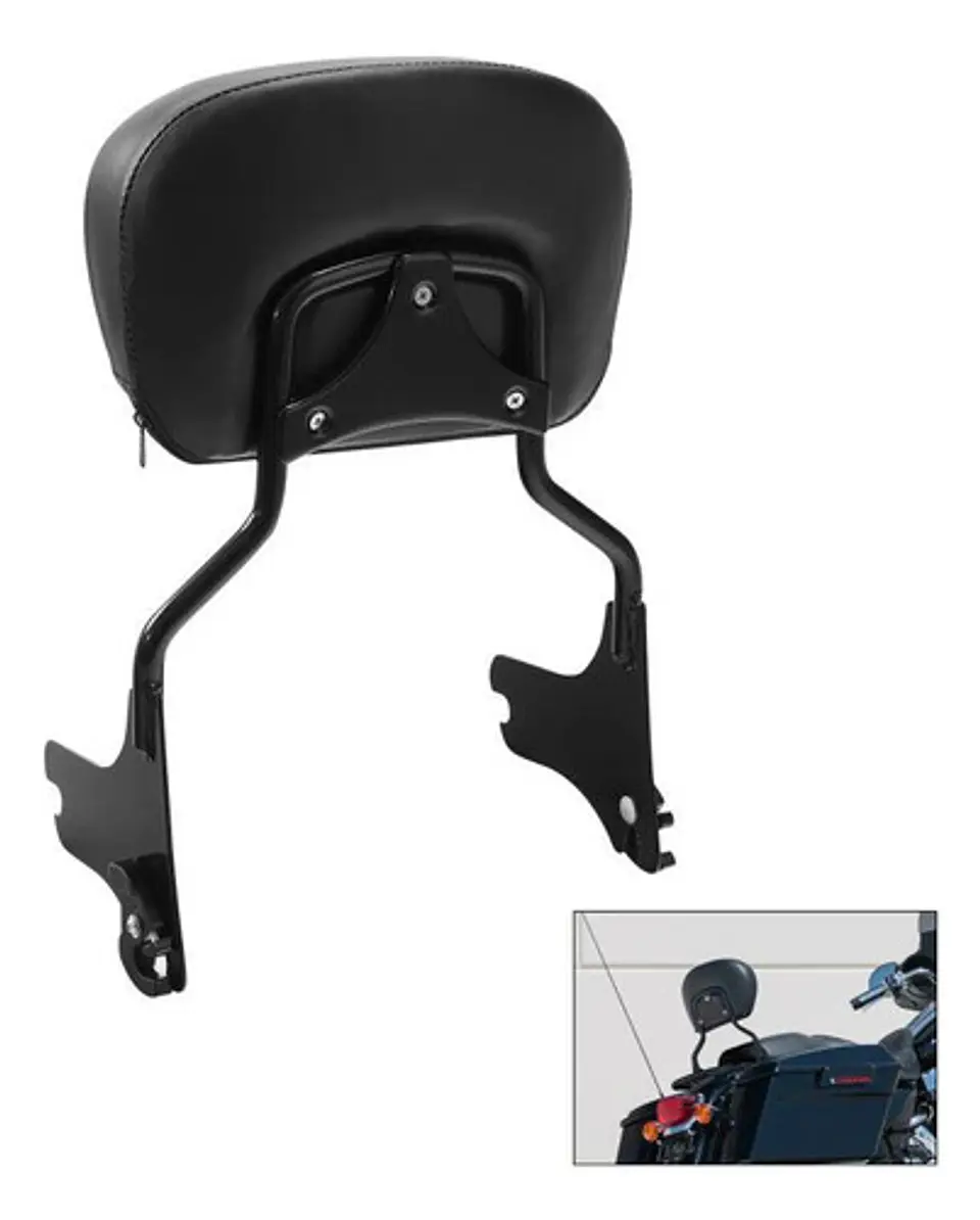 Tcmt Backrest Sissy Bar For Harley-davidson Touring 97-08 8