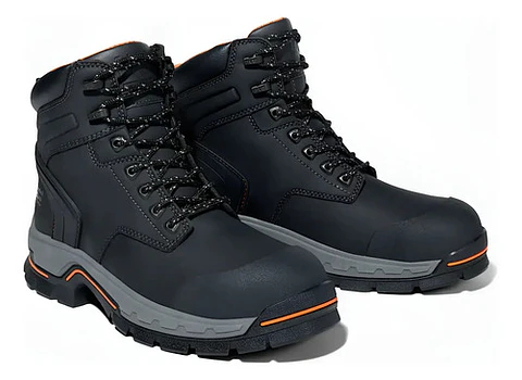 Timberland Men's Stockdale 6 Pol. Alloy Toe Work Boot