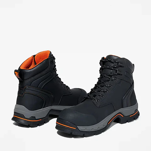 Timberland Men's Stockdale 6 Pol. Alloy Toe Work Boot