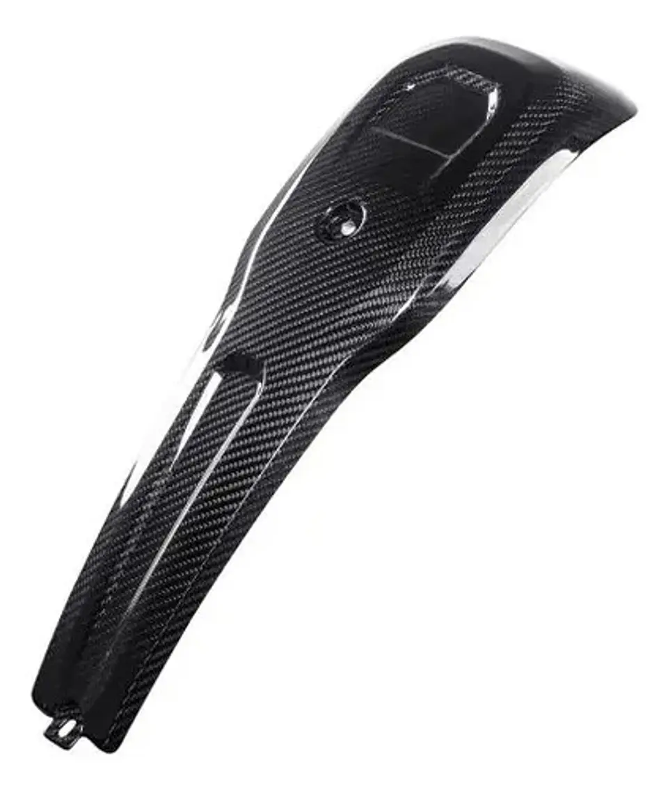 Advanblack Carbon Fiber Tank Dash Console Harley Low Rider 1