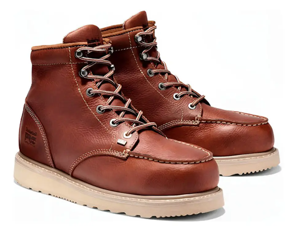 Timberland Men's Barstow 6 Pol. Alloy Toe Work Boot 1