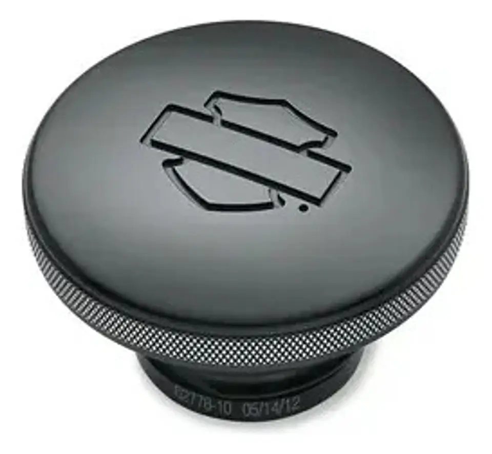 Harley-davidson Diamond Black Fuel Cap Tank 1