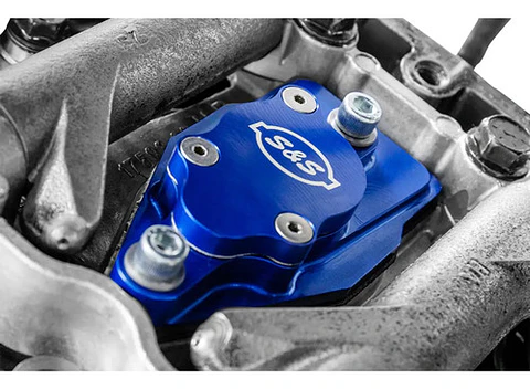 S&s Cycle Billet Head Breather For Harley-davidson 1999-2017