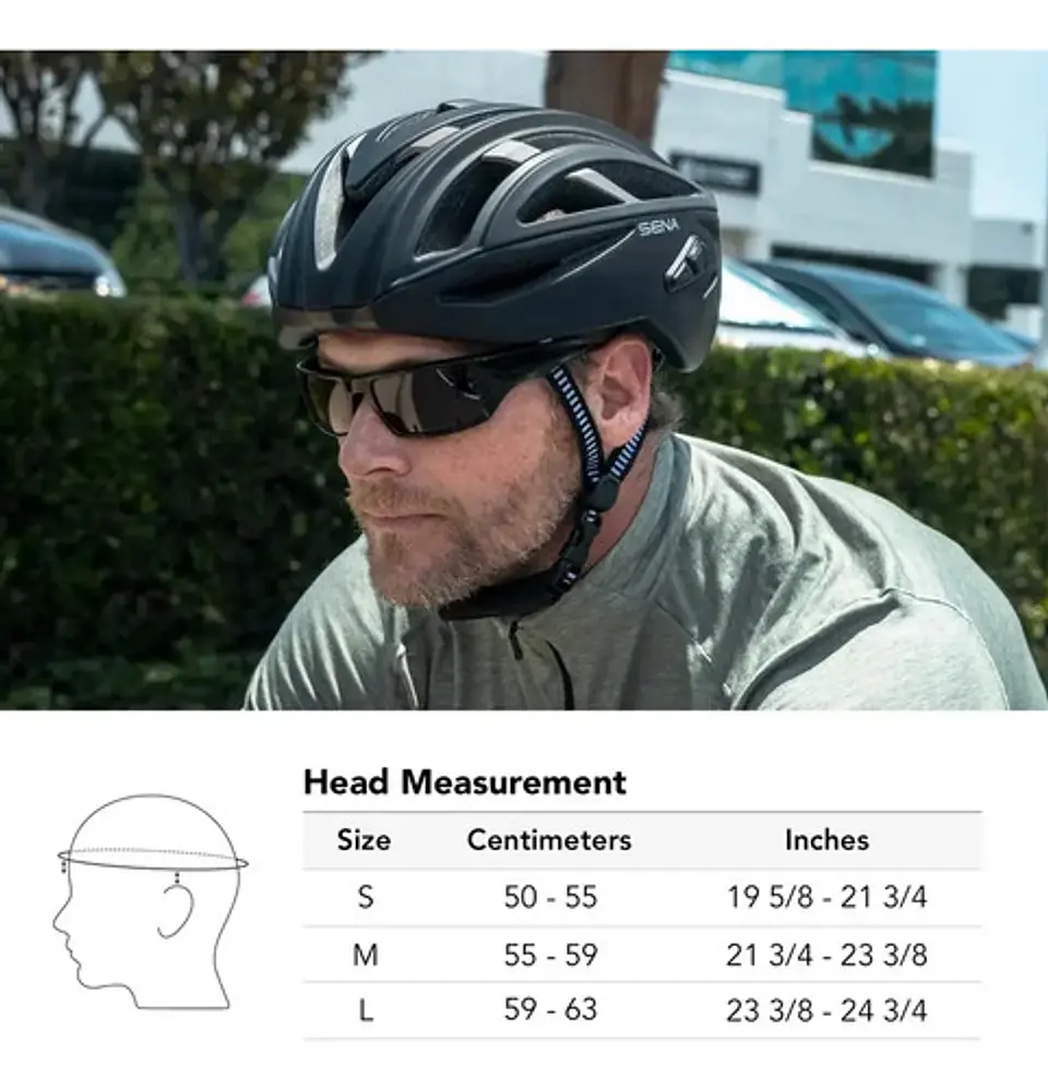 Sena R2x Road Cycling Helmet Bluetooth 12