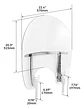 Tcmt Windshield For Harley-davidson Touring Road King 1994+ - Thumbnail 4