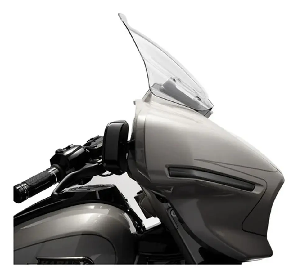 Harley-davidson Street Glide Wind Splitter 10 Light Smoke 3