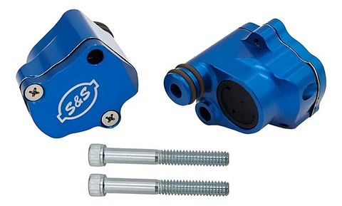 S&s Cycle Billet Head Breathers For Harley-davidson M8