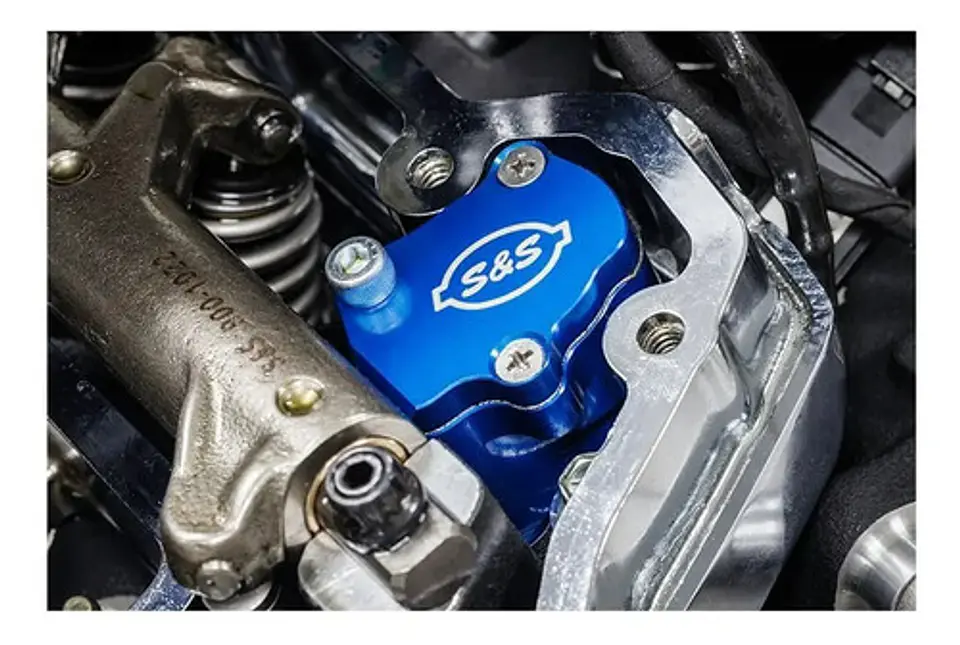 S&s Cycle Billet Head Breathers For Harley-davidson M8 2