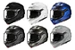 Hjc F100 Solid Modular Helmet - Thumbnail 1