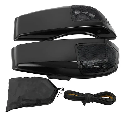 Tcmt 6x9 Saddlebag Lids Speaker Cutout For Harley 2023-2025