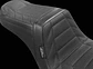 Le Pera Tailwhip Seat Track Pleated Harley Low Rider 2018+ - Thumbnail 4