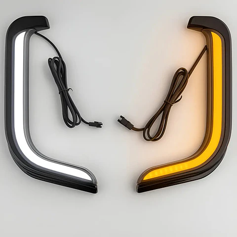 Eagle Lights Sunburst Lower Fairing Grill Led Harley 1996-13