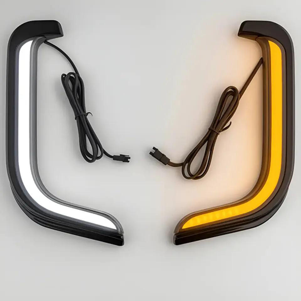Eagle Lights Sunburst Lower Fairing Grill Led Harley 1996-13 1