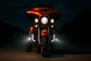 Eagle Lights Sunburst Lower Fairing Grill Led Harley 1996-13 - Thumbnail 3