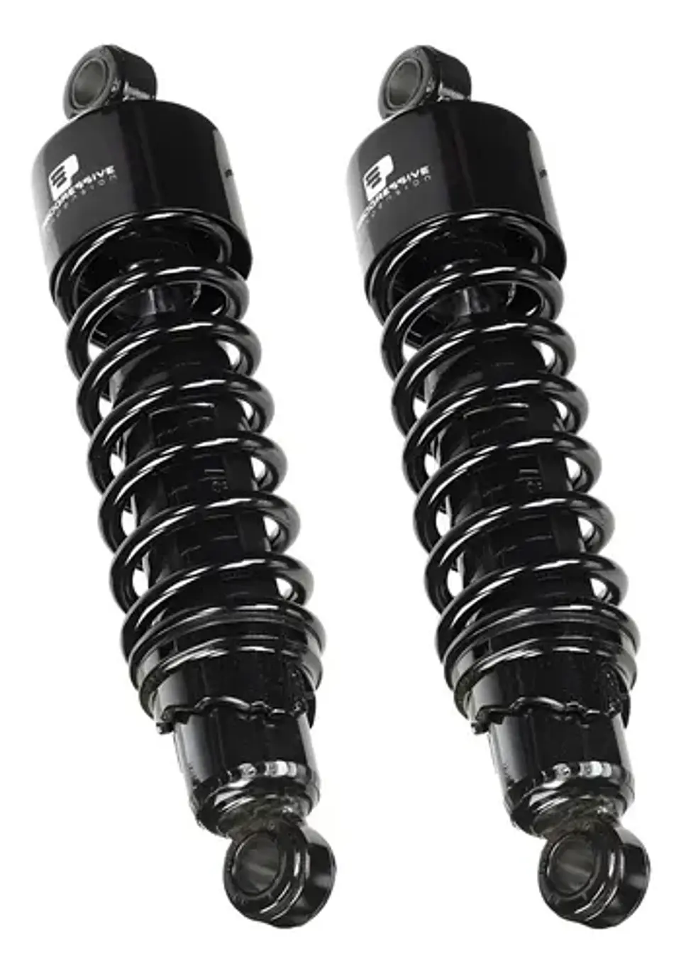 Progressive 412 Series Black 13 Rear Shocks Harley-davidson 1