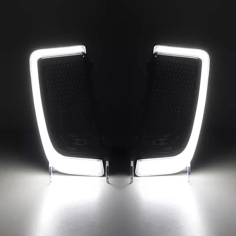 Eagle Lights Sunburst Lower Fairing Grill Led Harley 2014+