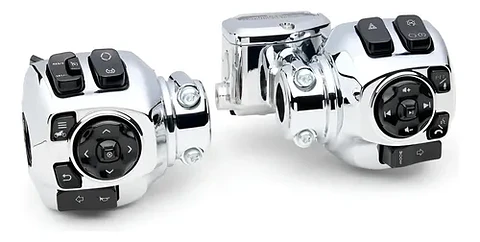 Harley-davidson Lighted Switches Chrome Hand Controls