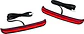 Kuryakyn Tracer Saddlebag Lights Red Led For Harley-davidson - Thumbnail 1