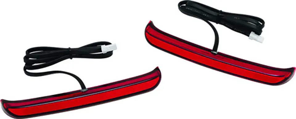 Kuryakyn Tracer Saddlebag Lights Red Led For Harley-davidson 1