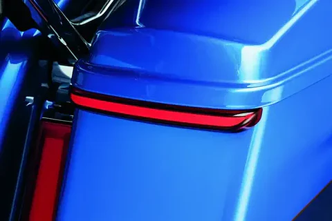 Kuryakyn Tracer Saddlebag Lights Red Led For Harley-davidson