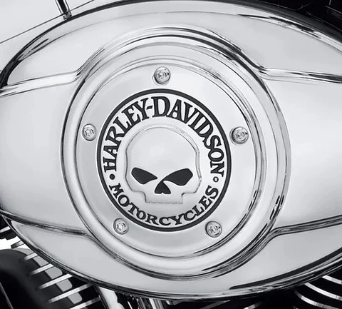Harley-davidson Capa Filtro Ar Willie G Skull Cromada