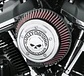 Harley-davidson Capa Filtro Ar Willie G Skull Cromada - Thumbnail 2