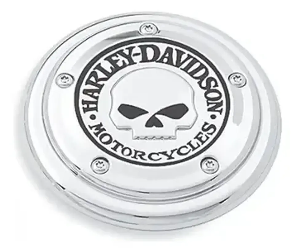 Harley-davidson Capa Filtro Ar Willie G Skull Cromada 3