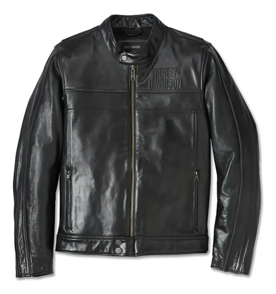 Harley-davidson Jaqueta Couro Búfalo Café Racer 1